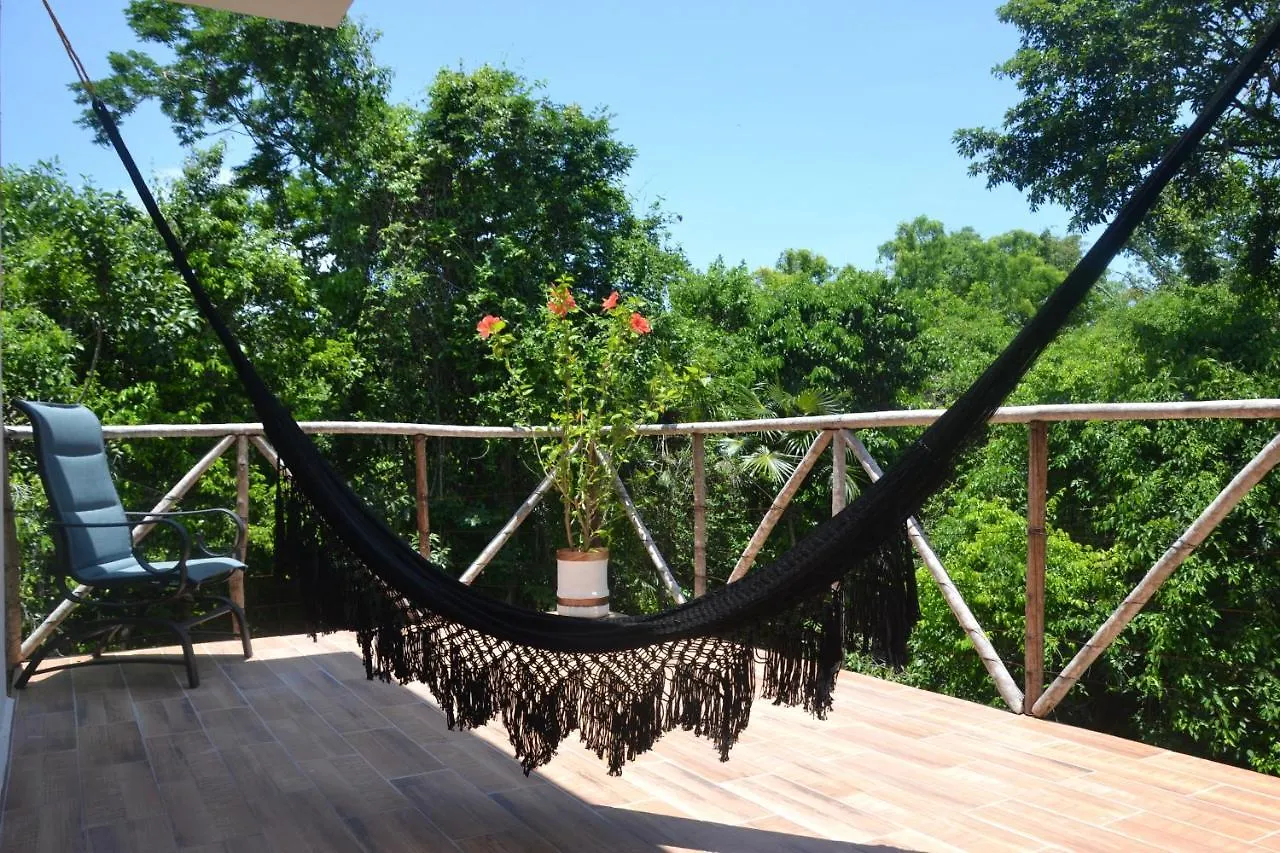 Homestay Relaxing Comfortable Jungle View Eklum Villa Rivera Maya Puerto Morelos Pool Ac Gym Gated Community