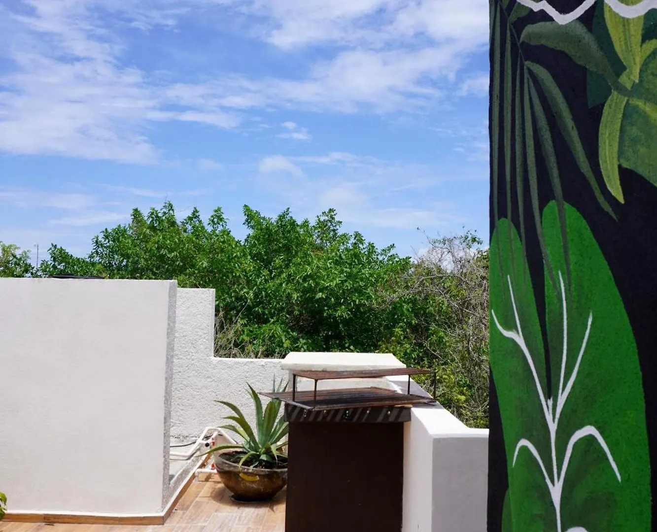Homestay Relaxing Comfortable Jungle View Eklum Villa Rivera Maya Puerto Morelos Pool Ac Gym Gated Community