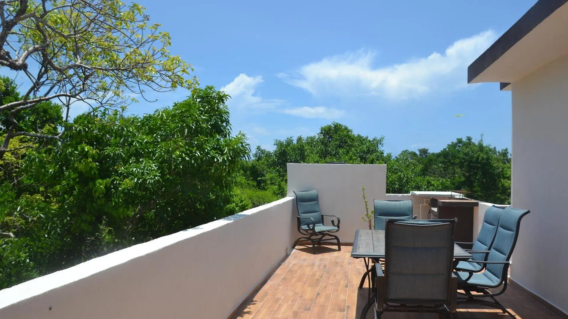 Relaxing Comfortable Jungle View Eklum Villa Rivera Maya Puerto Morelos Pool Ac Gym Gated Community