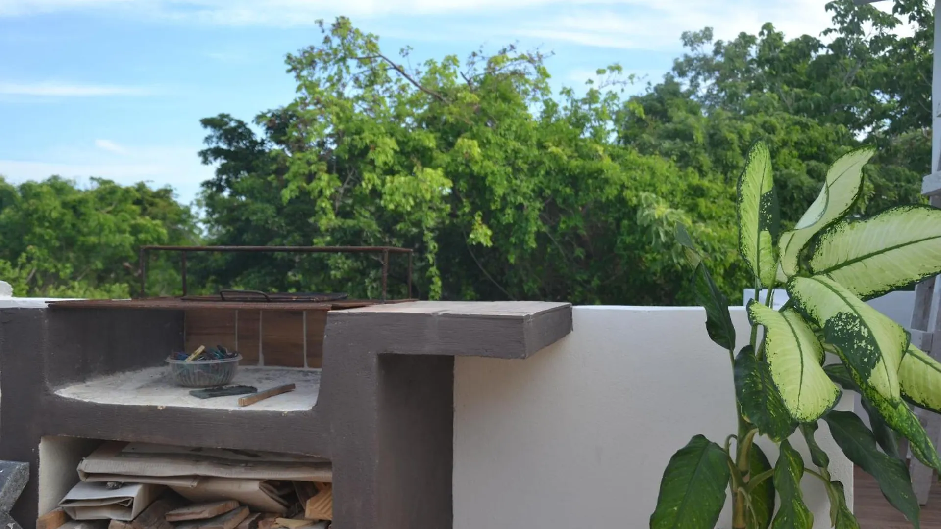 Homestay Relaxing Comfortable Jungle View Eklum Villa Rivera Maya Puerto Morelos Pool Ac Gym Gated Community