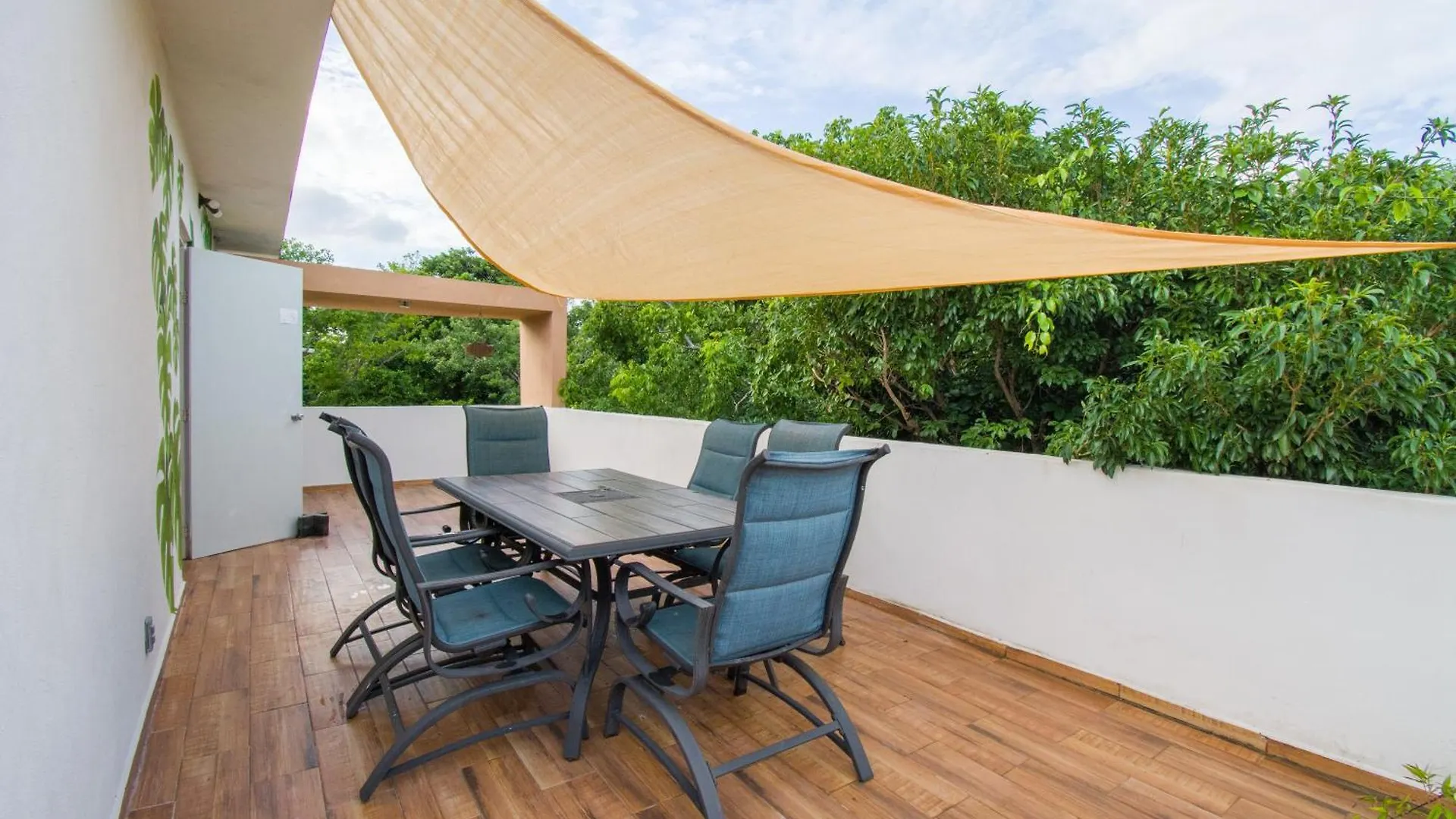 Relaxing Comfortable Jungle View Eklum Villa Rivera Maya Puerto Morelos Pool Ac Gym Gated Community 0*,
