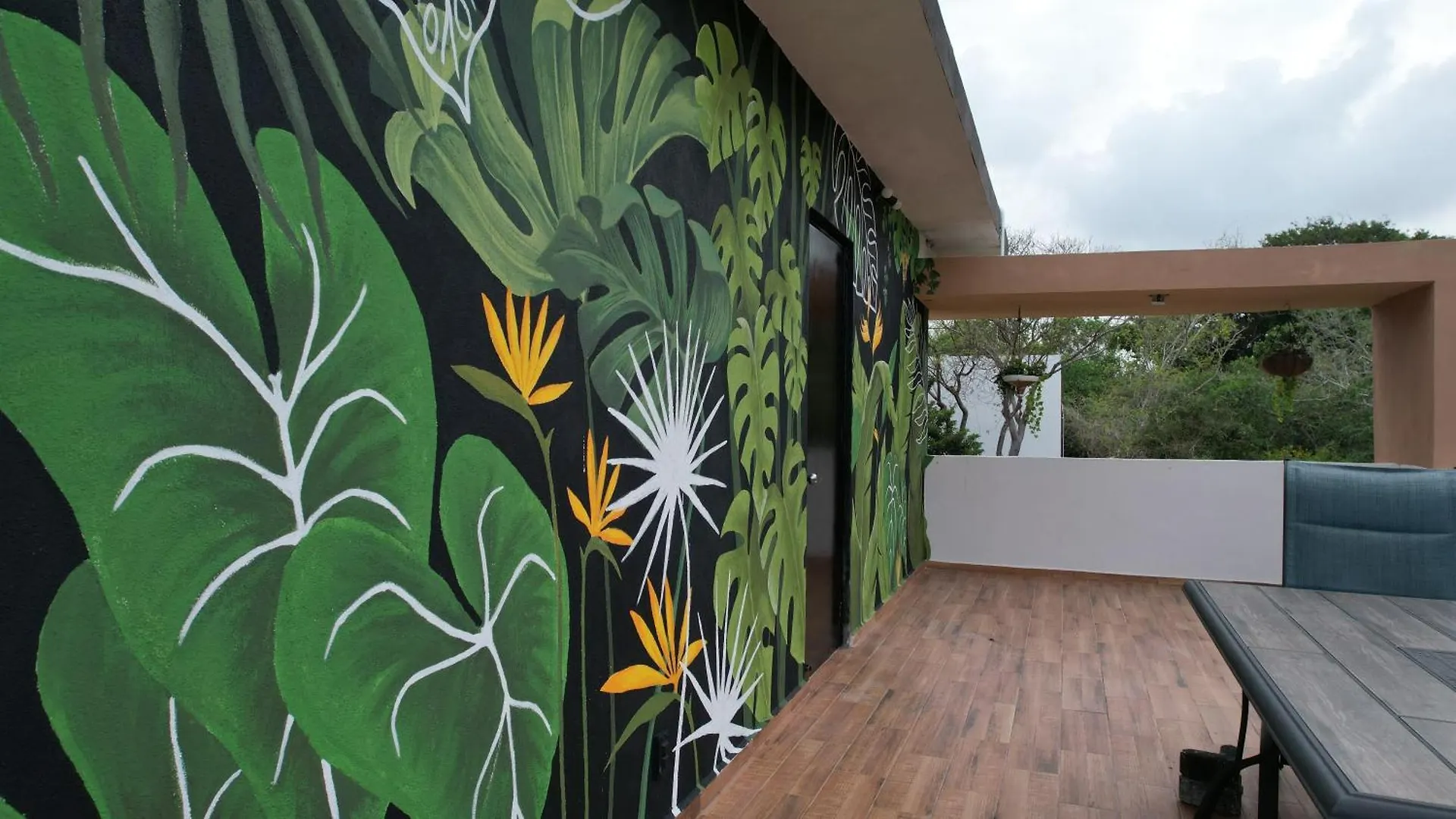 Homestay Relaxing Comfortable Jungle View Eklum Villa Rivera Maya Puerto Morelos Pool Ac Gym Gated Community