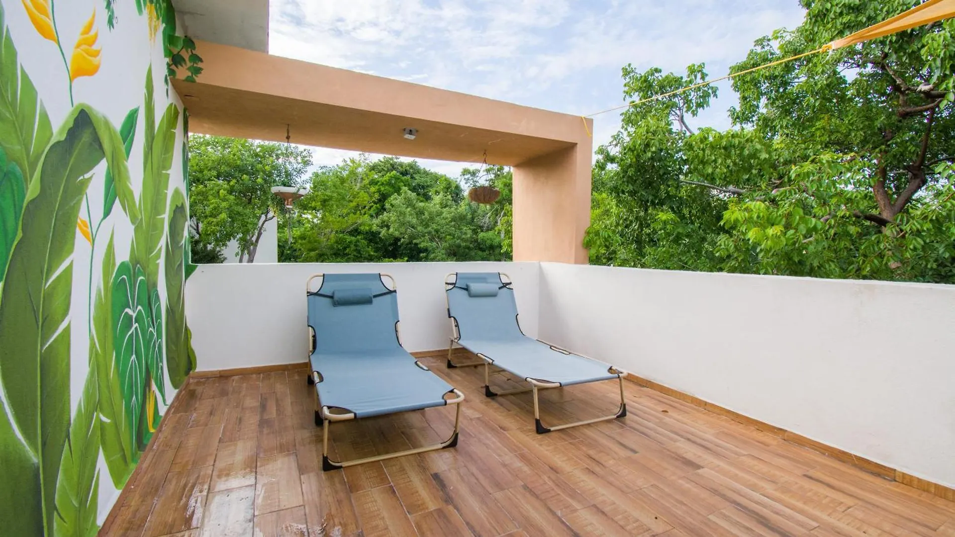Relaxing Comfortable Jungle View Eklum Villa Rivera Maya Puerto Morelos Pool Ac Gym Gated Community 0*,