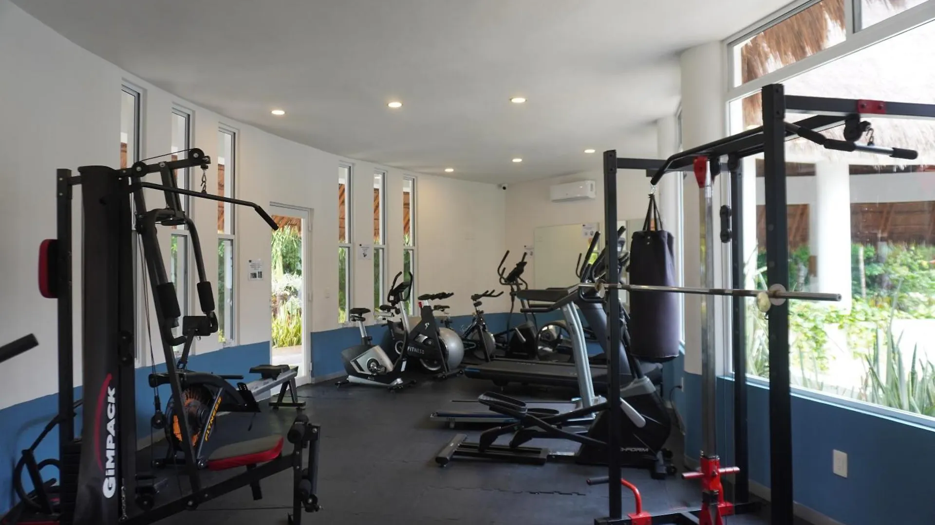 Relaxing Comfortable Jungle View Eklum Villa Rivera Maya Puerto Morelos Pool Ac Gym Gated Community Mexico
