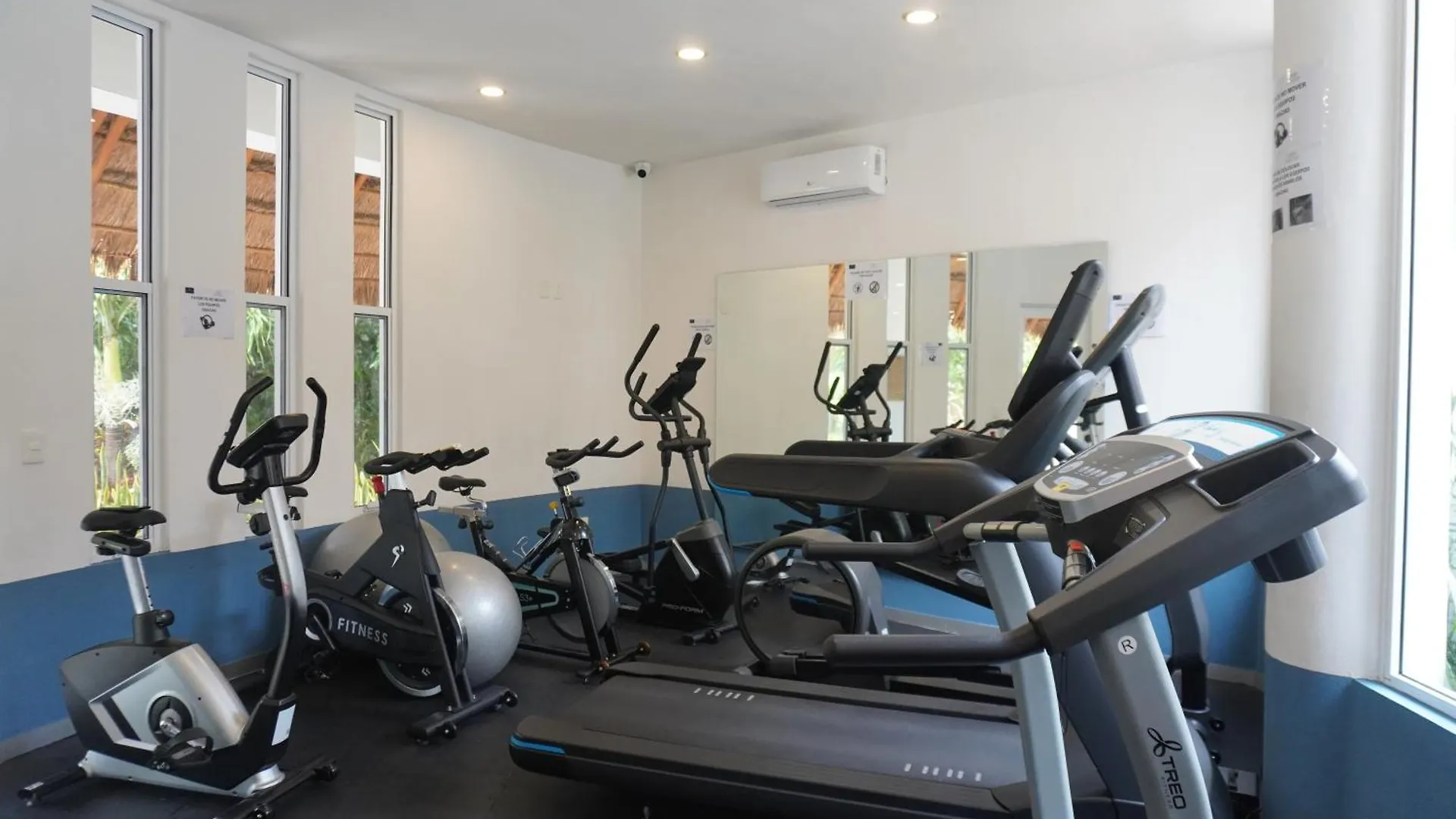 Relaxing Comfortable Jungle View Eklum Villa Rivera Maya Puerto Morelos Pool Ac Gym Gated Community